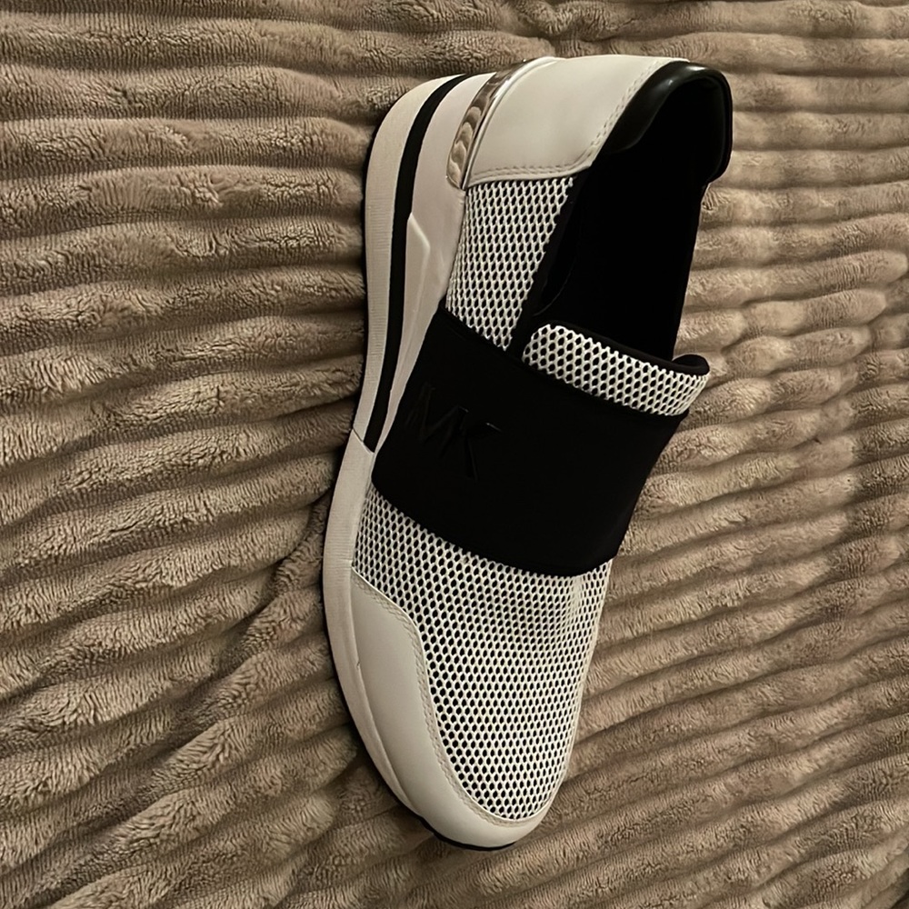 Michael Kors Felix Scuba and Leather Trainer